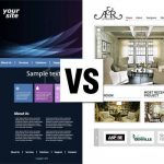 Free Website Template vs Custom