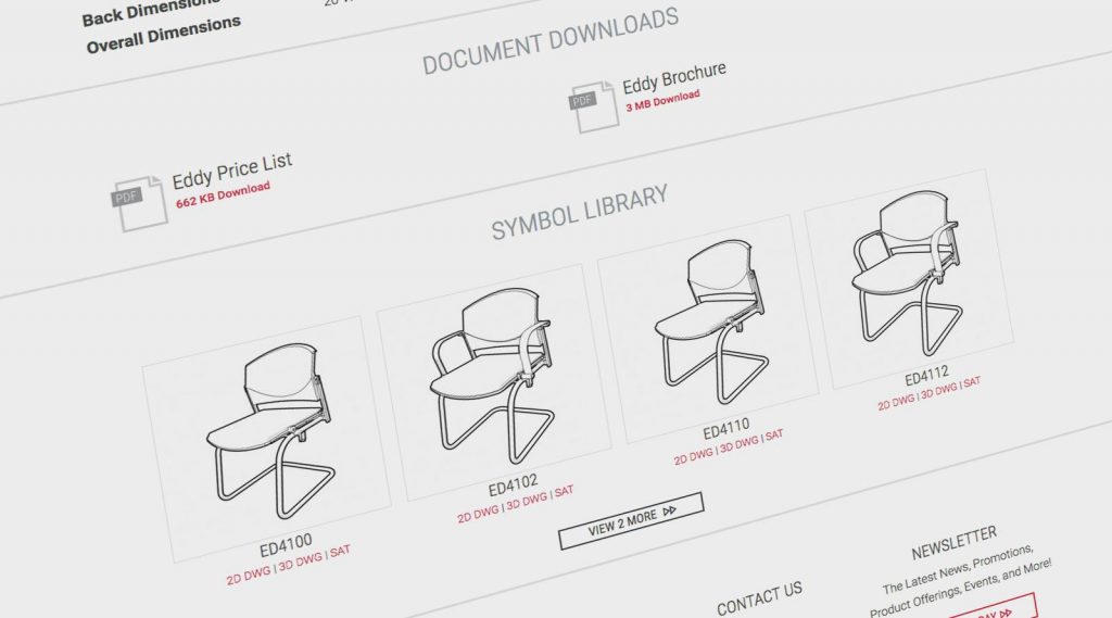 Dauphin product detail page