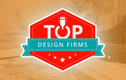Logo for the Clutch Top Design Firms Website