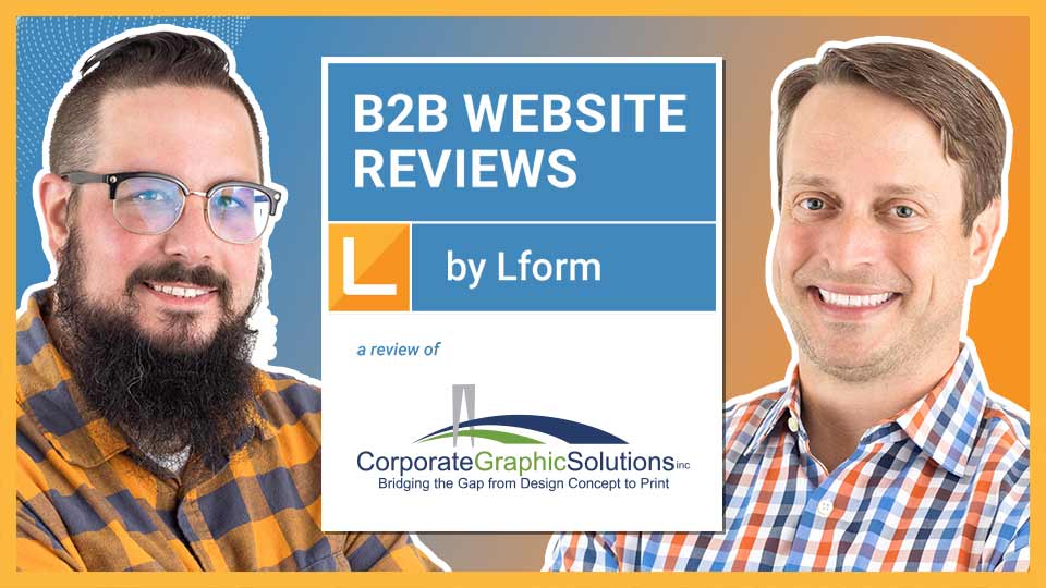 B2B Website Reviews by Lform: A Review of Corporate Graphic Solutions