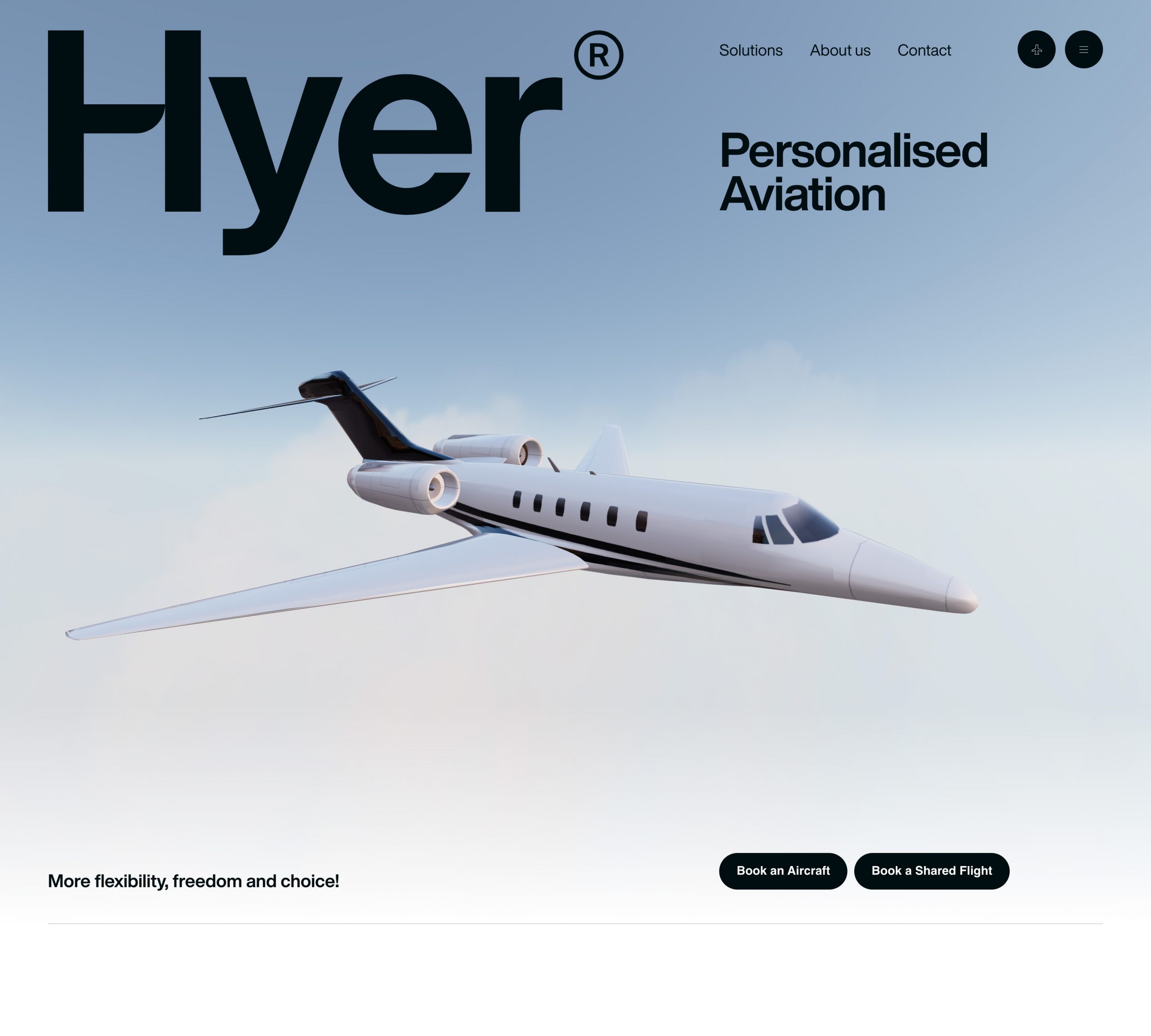 Hyer Aviation Website